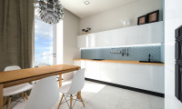 Кухня в квартире в стиле минимализм