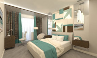 Дизайн проект спальни в современном стиле