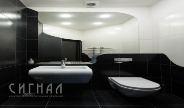 Дизайн ванной в квартире на ул.Льва Толстого