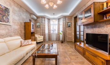 Гостиная в квартире на ул. Пудовкина